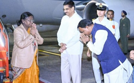 President Droupadi Murmu begins six-day Odisha tour