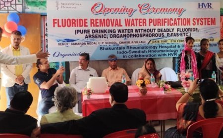 बालासोर में पहली बार फ्लोराइड-मुक्त शुद्ध पेयजल परियोजना का उद्घाटन