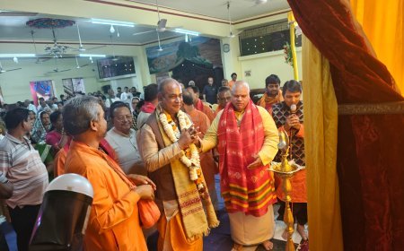 Shree Jagannath Pancharatra festival has commenced at Durga Temple in Bhubaneswar 