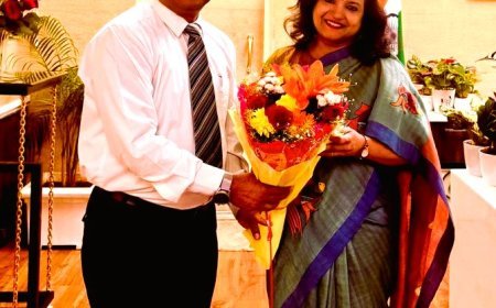 AIIMS Bhubaneswar Executive Director calls on Chief Secretary; comprehensive discussion held on strengthening healthcare services and collaborative initiatives