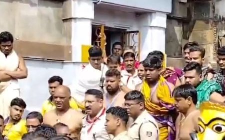 Clash between servitor groups at Lingaraj Temple sparks tension on Mahashivratri 