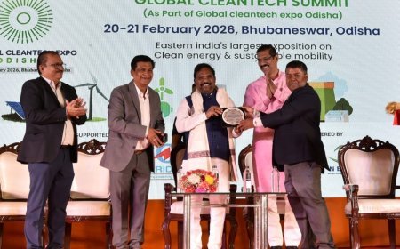 Odisha MSME Minister urges clean energy for sustainable future at Global Cleantech Expo