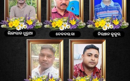 Five police personnel killed in Tipper–Bolero collision in Jharsuguda