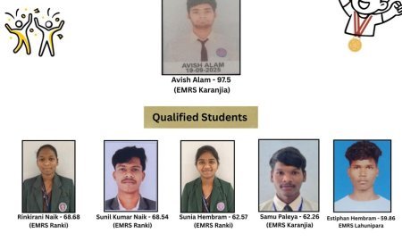 11 EMRS Odisha students qualify JEE Mains 2026; Avish Alam tops with 97.5 percentile