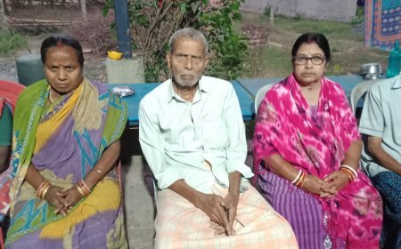 Our teacher and retired Headmaster of Balasore Town High School