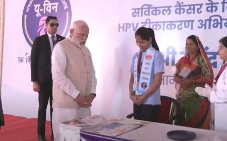 PM Modi inaugurates Pan-India HPV Immunization Initiative for adolescent girls