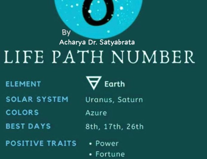 Your Numerology Number 8