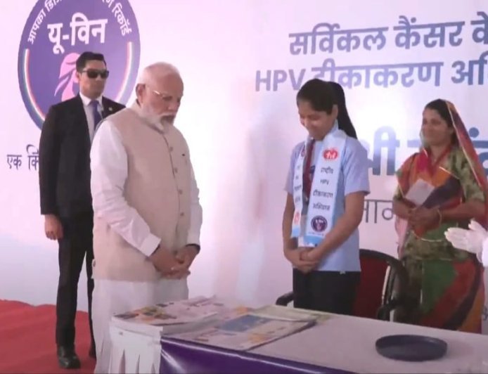 PM Modi inaugurates Pan-India HPV Immunization Initiative for adolescent girls