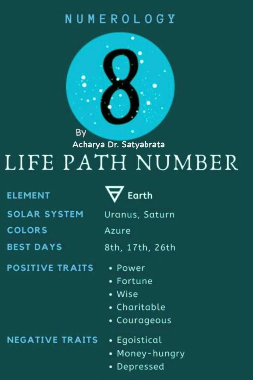 Your Numerology Number 8