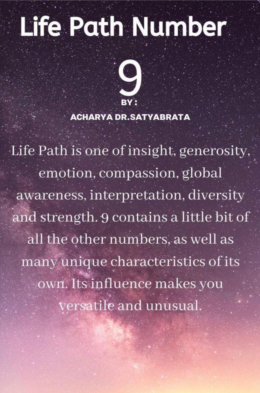Your Numerology Number 9