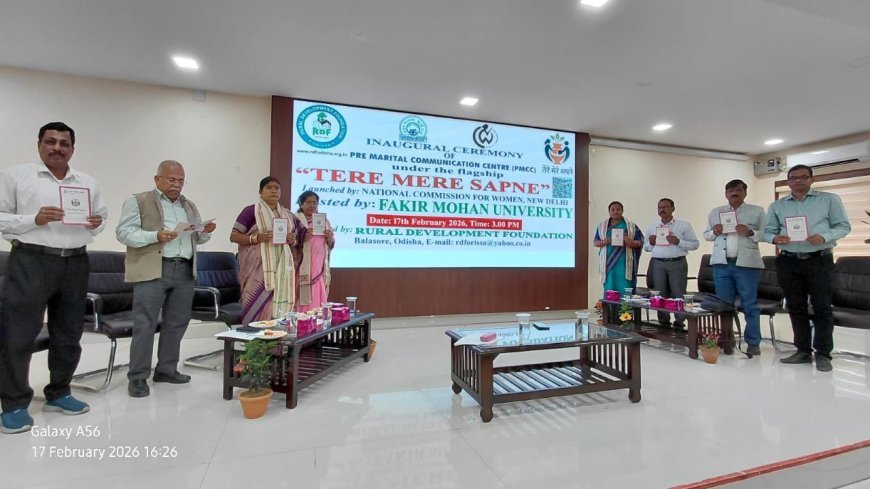 INAUGURATION OF PRE MARITAL COMMUNICATION CENTRE (PMCC) UNDER FLAGSHIP TERE MERE SAPNE