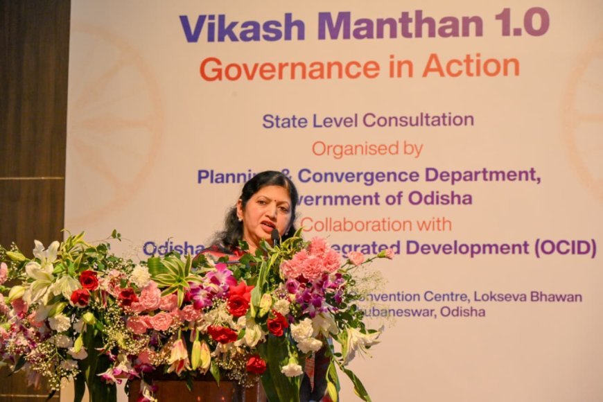 Urbanisation to drive one-third of State GDP: Usha Padhee at ‘Samruddha Odisha’ plenary