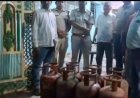 Supply department seizes over 10 LPG cylinders at Titilagarh