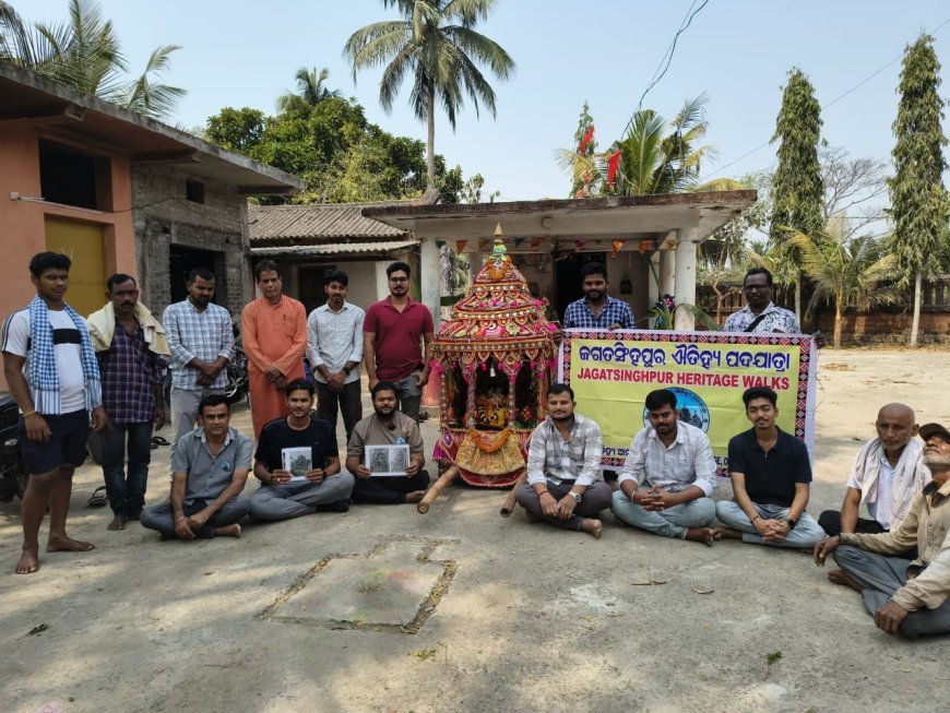 13th Jagatsinghpur Heritage Walk Explores Kaduapada and Dihasahi