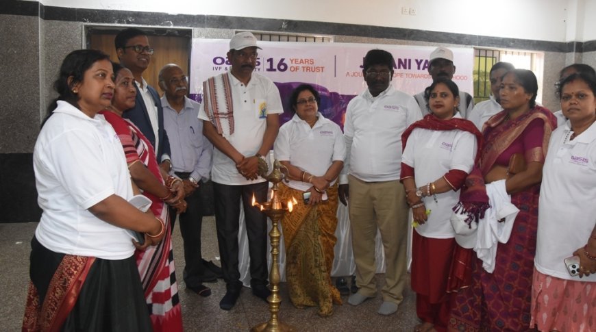 Oasis Fertility’s Janani Yatra reaches Bhubaneswar to raise fertility awareness; nation-wide movement brings expert consultations & free fertility tests to communities