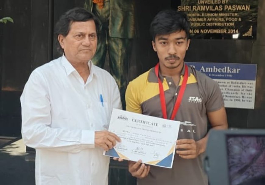 Rakesh Ranjan Sahu brings glory to Odisha in Table Tennis