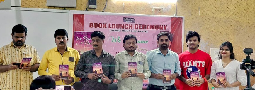 Young Author Prabina Kumar Kabi’s Debut English Novel We Became a Poem Released at Ghasipura